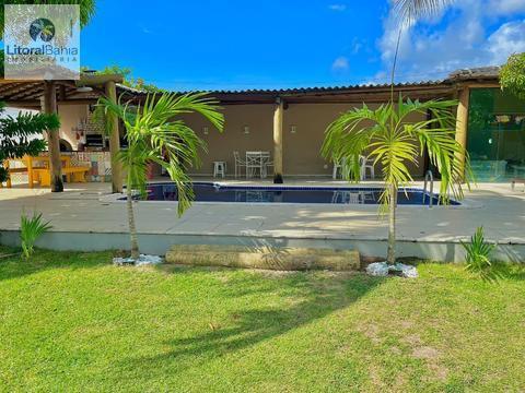 Casa à venda em Camaçari, Guarajuba (Monte Gordo), com 4 quartos, com 150 m², Agua