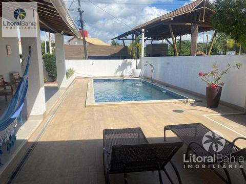 Casa à venda em Camaçari, Guarajuba (Monte Gordo), com 7 quartos, com 250 m², Condomínio Paraíso