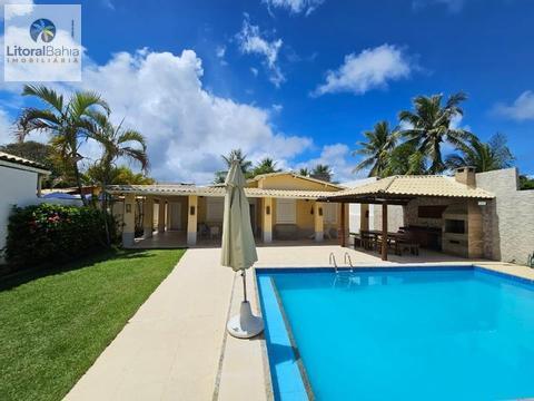 Casa à venda em Camaçari, Guarajuba (Monte Gordo), com 5 quartos, com 280 m², Condomínio Sol