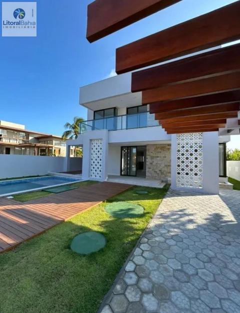 Casa à venda em Camaçari, Guarajuba (Monte Gordo), com 5 suítes, com 350.95 m², Condomínio Paraíso 1