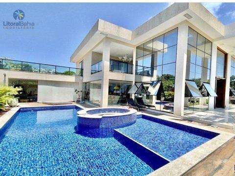Casa à venda em Camaçari, Guarajuba (Monte Gordo), com 6 suítes, com 580 m², Condomínio Paraíso